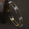Flower Shape Diamond Bangle