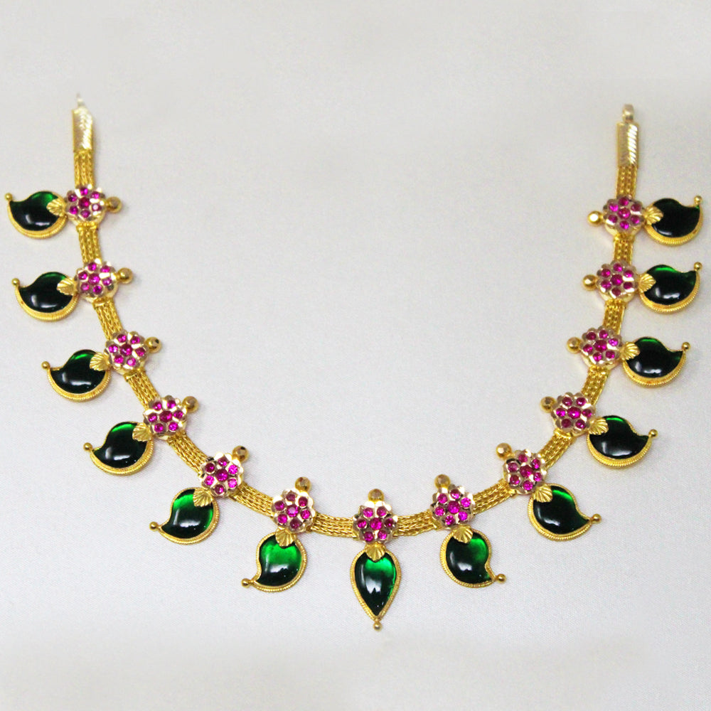 Silver Rate Malabar Gold Rate In Tirupati Buy Palakka Necklace In