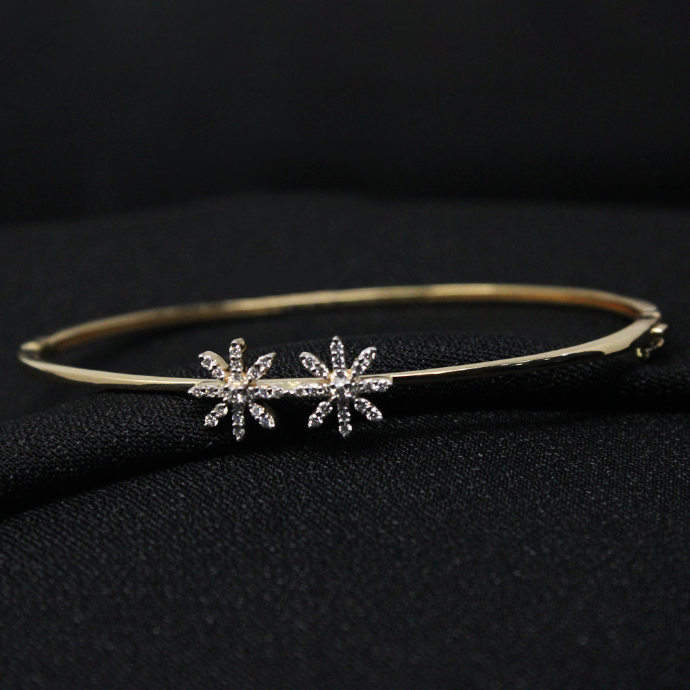 Flower Shape Bangle