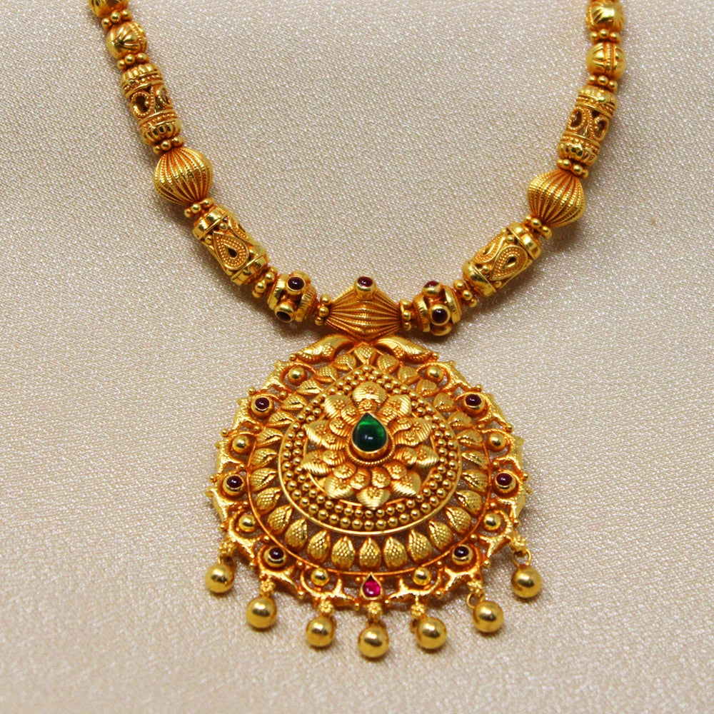 Green Stone Necklace