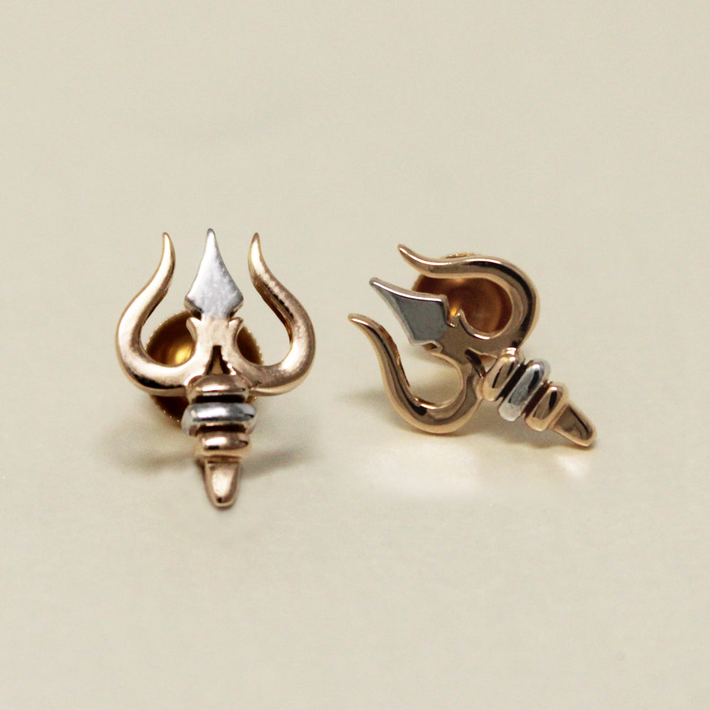 Buy Trishul Stud in India Chungath Jewellery Online Rs. 20 300.00