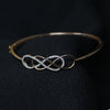 Infinity Diamond Bangle