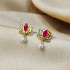 Lotus Shape Stud