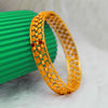 Red Stone Flower  Bangle
