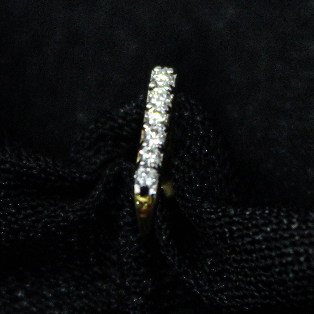 J Shape Diamond Nosepin