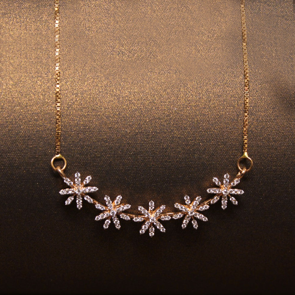 Star Diamond Necklace