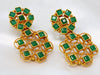 Green Stone Necklace With Stud