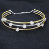 3 Layer Diamond Bangle