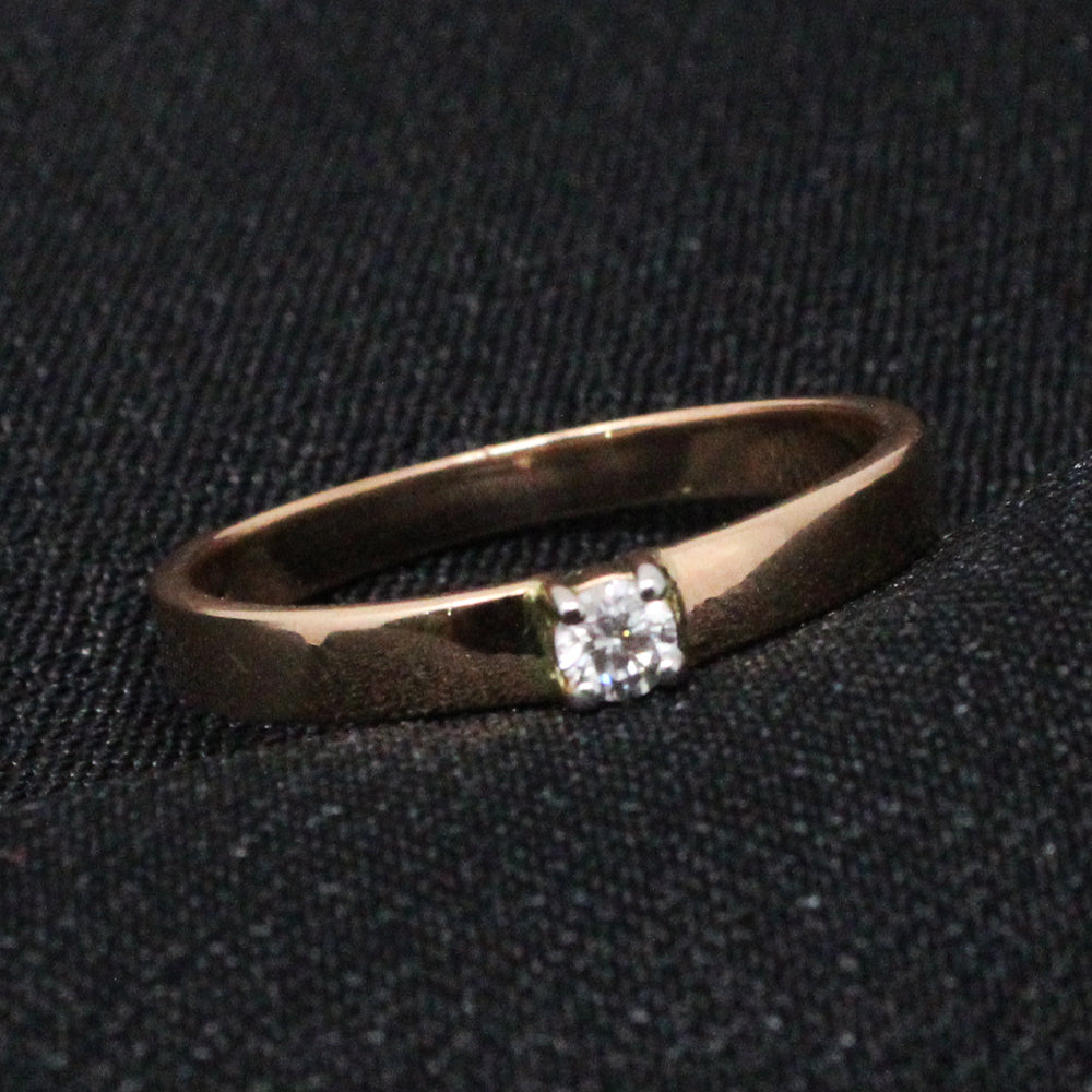 Single Stone Diamond Ring