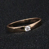 Single Stone Diamond Ring