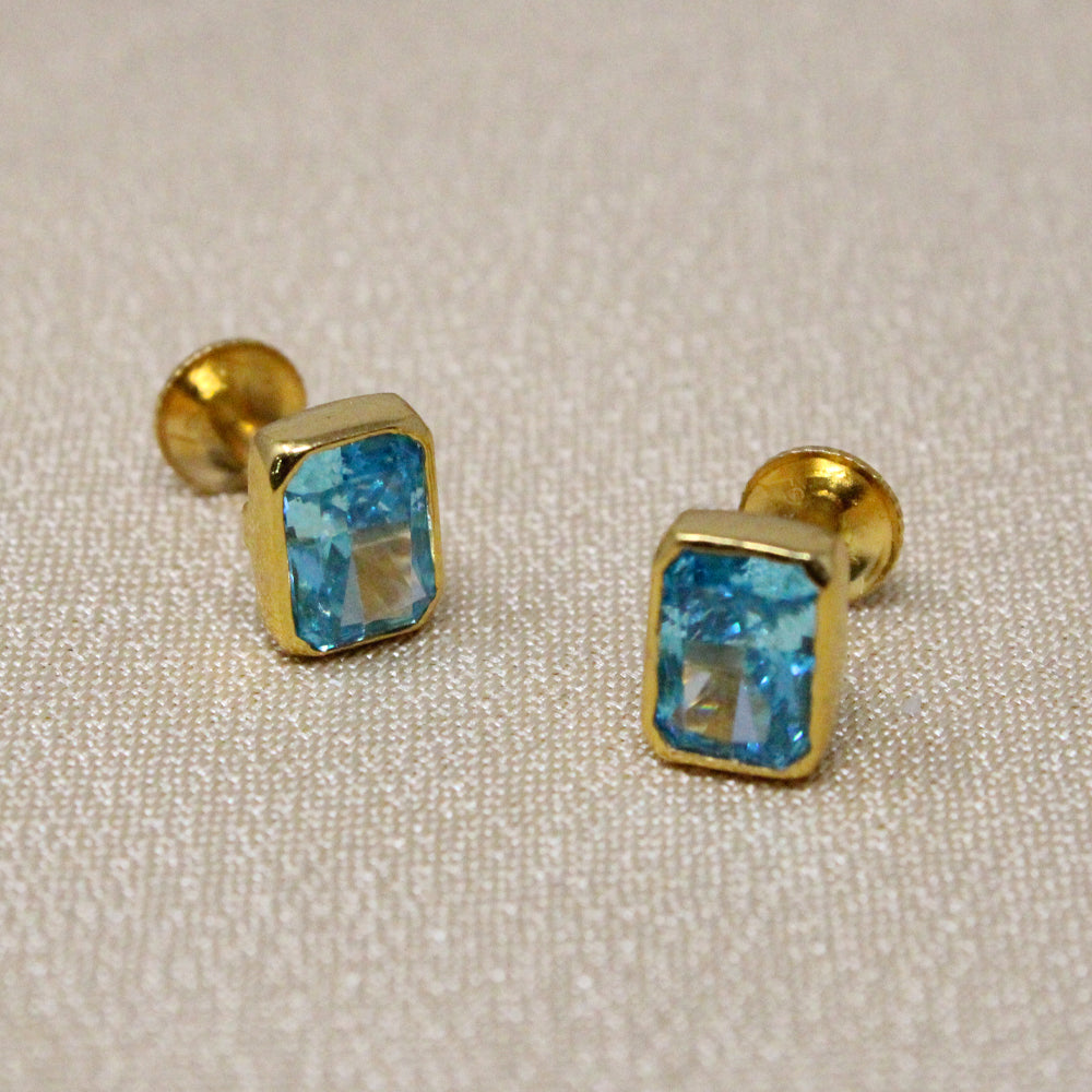 Blue Stone Earring - Main Image