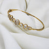 Circle Diamond Bangle