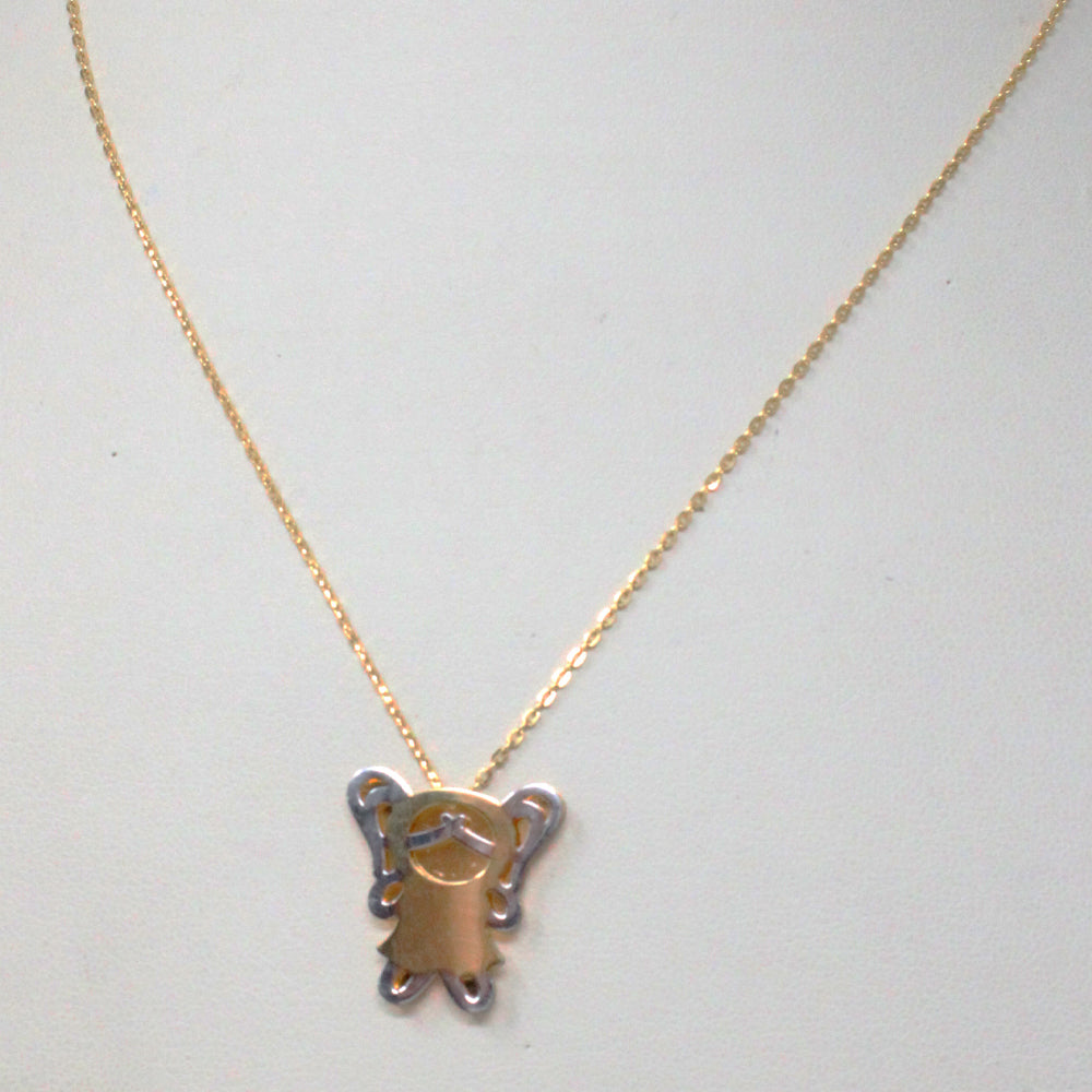 Gold Necklace Cartoon Chain Pendants Trendy Hiphop Cuban Link