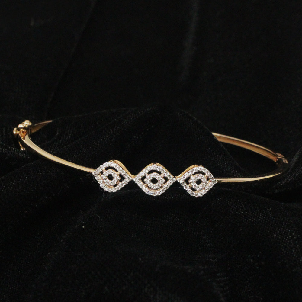 3 Eye Diamond Bangle