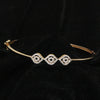 3 Eye Diamond Bangle