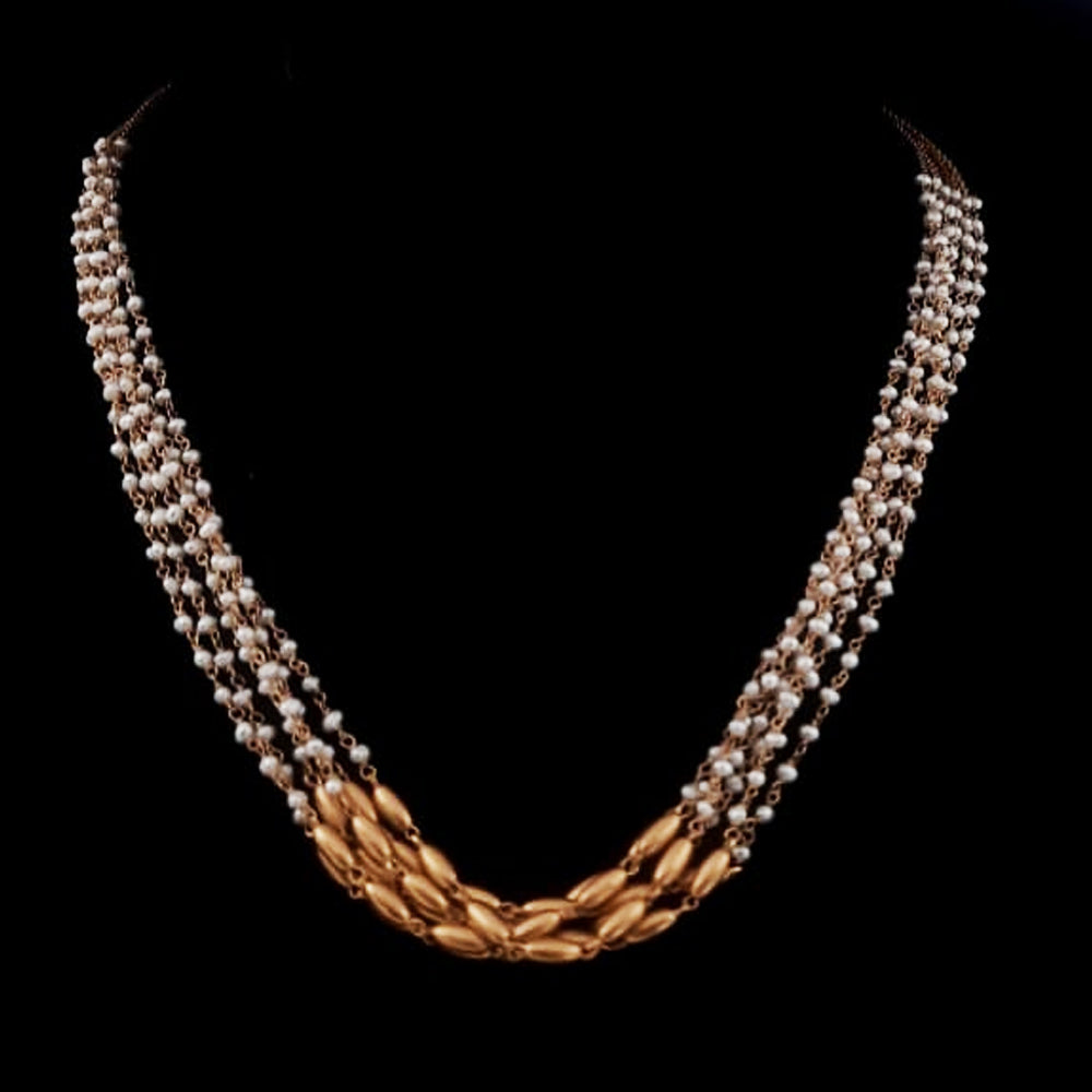 Gold Chain Pearl Chain Online Shopping Buy 22k Gold Pearl Necklace