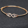 Double Petal Bangle