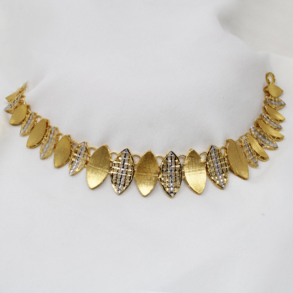 Gold petal store jewellery