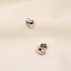 Heart Platinum Stud