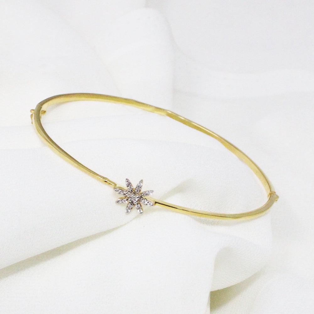 Star Diamond Bangle
