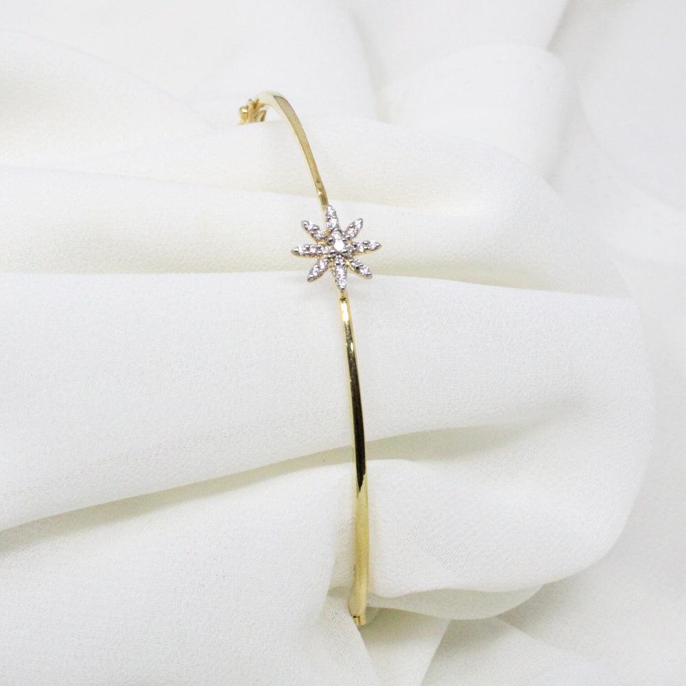 Star Diamond Bangle