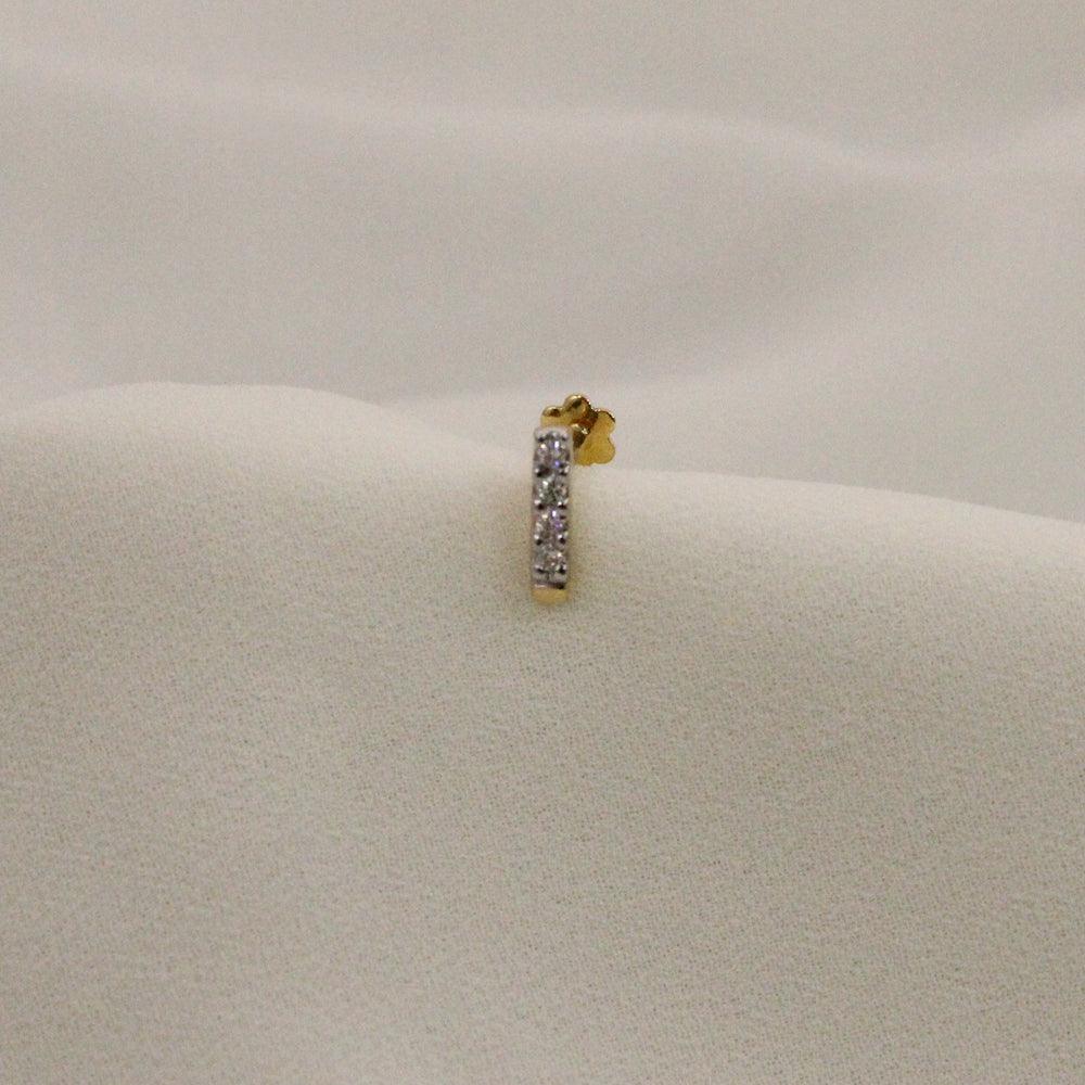 Stone Nose Stud Diamond Nose Pin