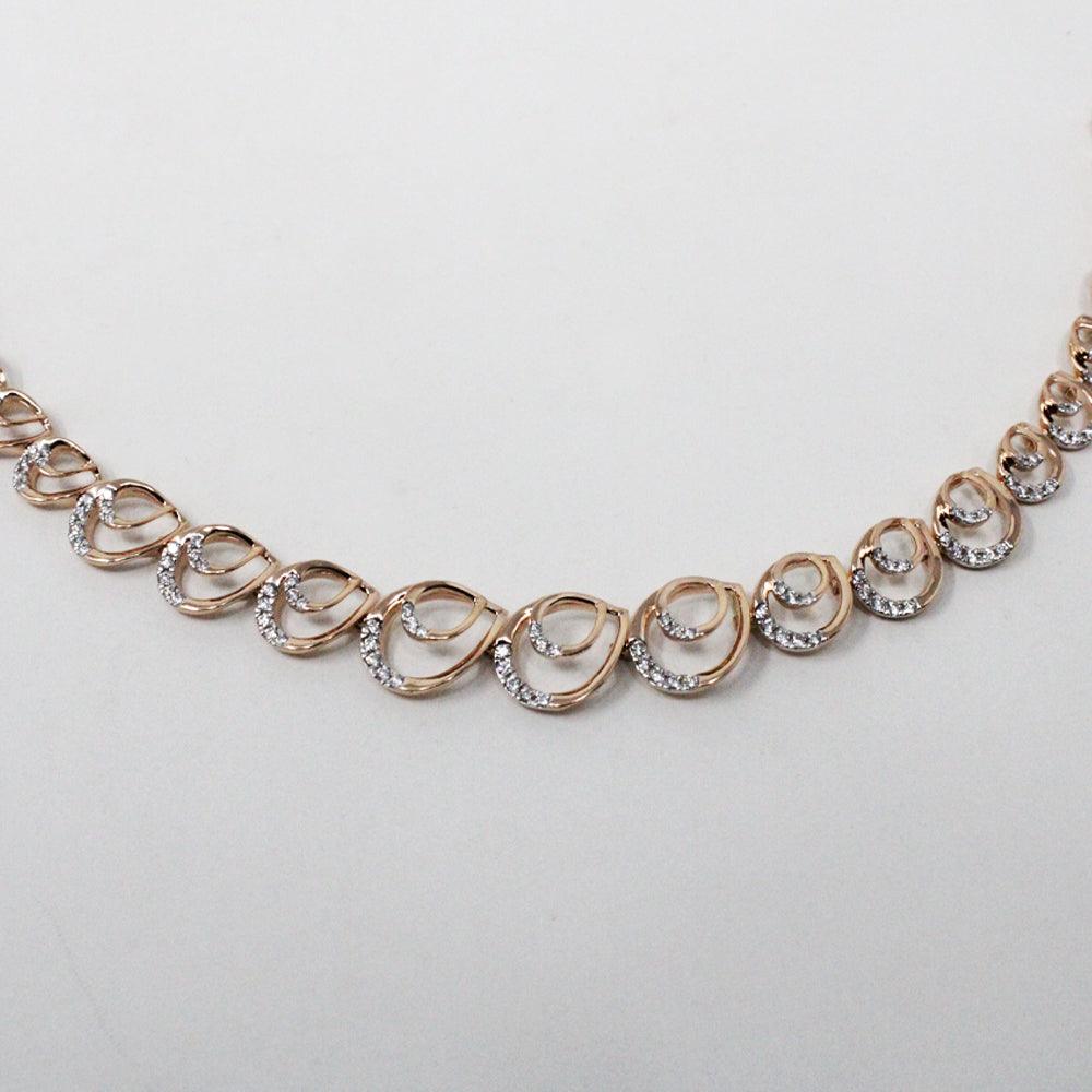 Petal Diamond Necklace