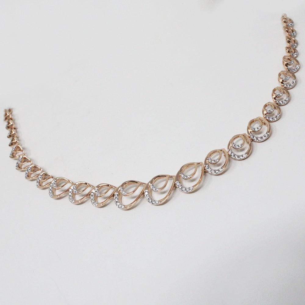 Petal Diamond Necklace