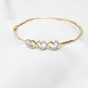 Heart Shape Diamond Bangle
