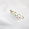 Square Diamond Bangle