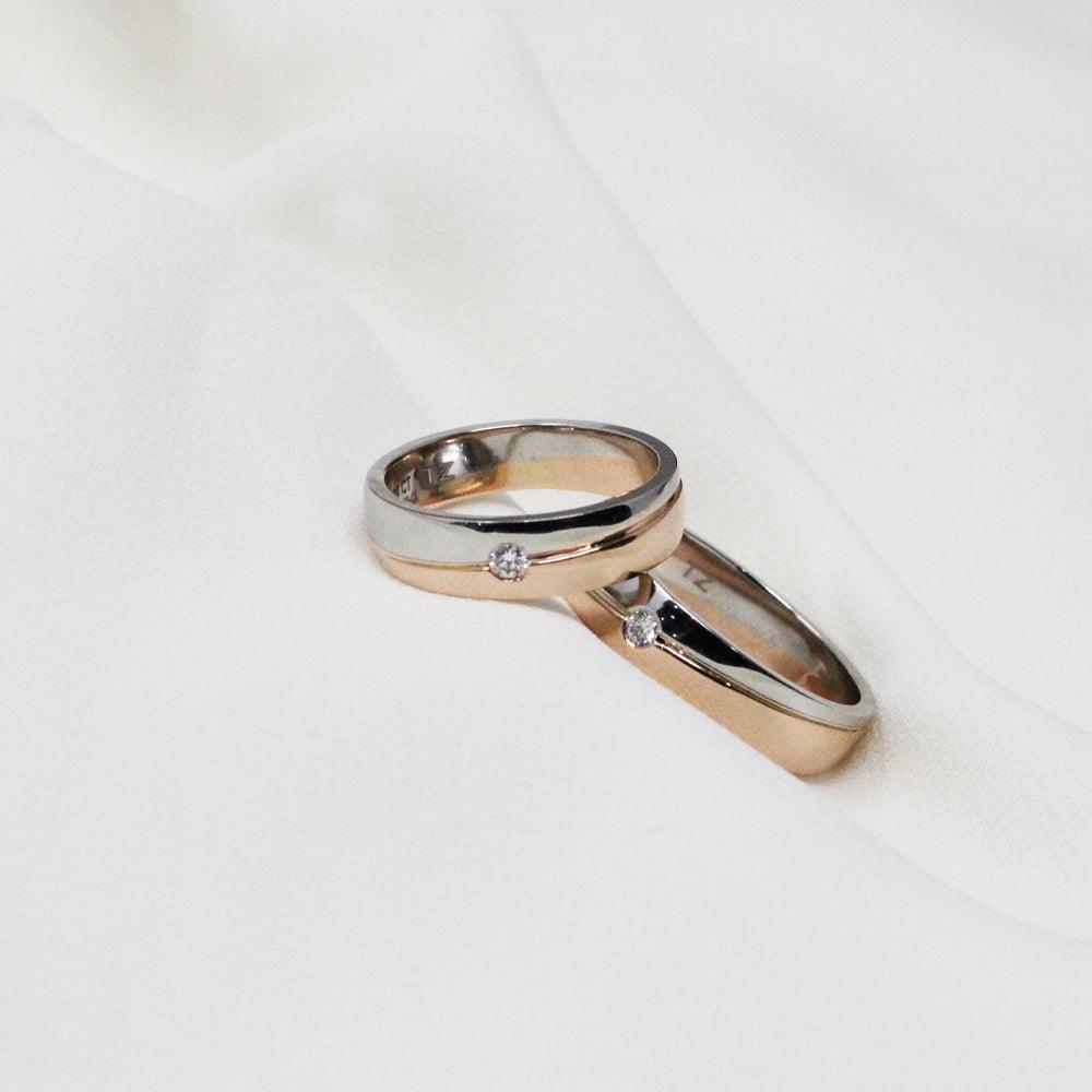 Chungath Jewellery Platinum Couple Ring Price In Indian Rupees