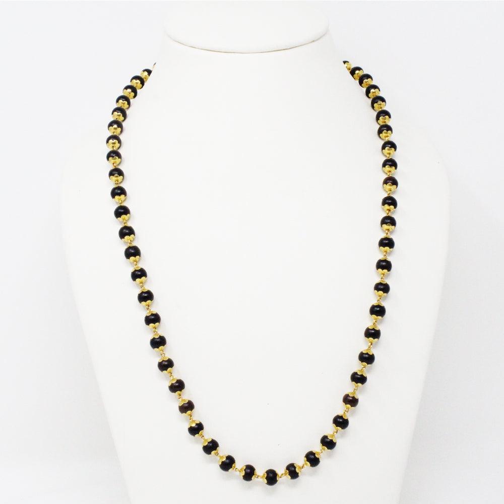 Buy Black Beads Chain in India  Chungath Jewellery Online- Rs. 82,930.00