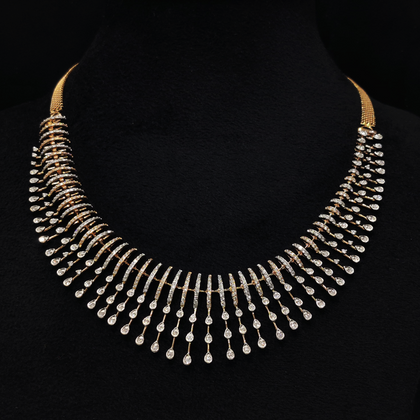 Rain Drops Hanging Necklace