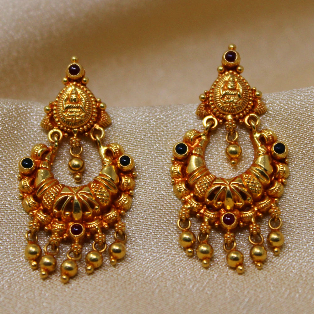 Lakshmi Devi Hanging Earring