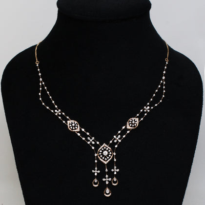 Hanging Diamond Necklace