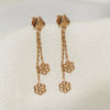 Flower Shape Hanging Earring