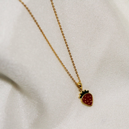 Strawberry Necklace