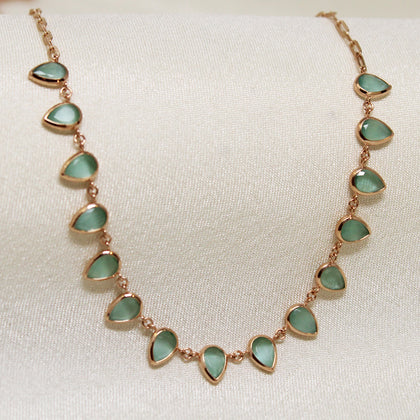 Green Stone Necklace