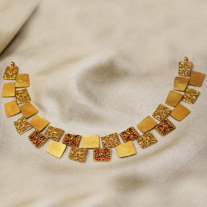 Square Shape Necklace