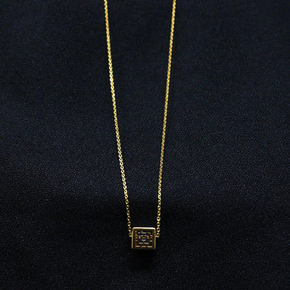 Square Pendant Necklace