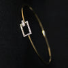 Rectangle Shape Diamond Bracelet