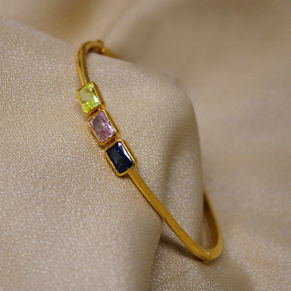 Multicolor Stone Bangle