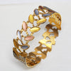 Oval Shape Multi Color Bangle