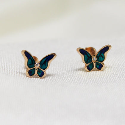 Butterfly Stud