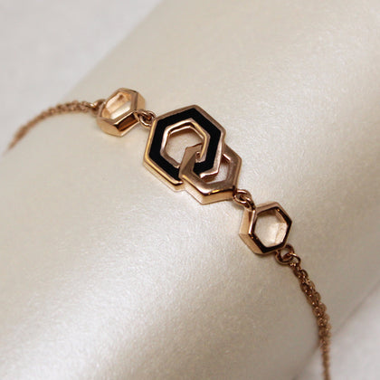 Hexagon Shape Bracelet