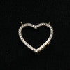 Heart Shape Diamond Pendant