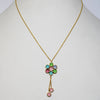 Multi Color Pendant Necklace