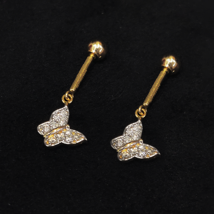 Butterfly Shape Diamond Bugadi