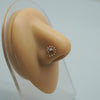 Curved Diamond Nosepin