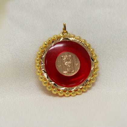 Red Guruvayurappan Pendant